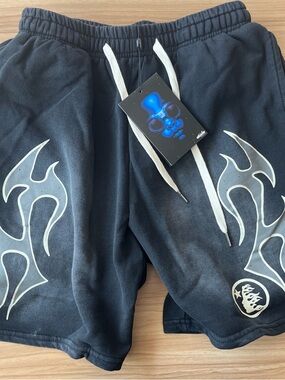 Men's Black Hellstar shorts